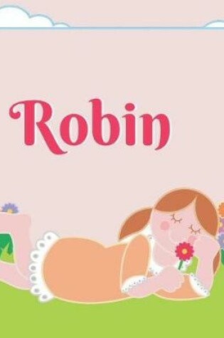 Cover of Robin Personalized Sketchbook Journal Notebook