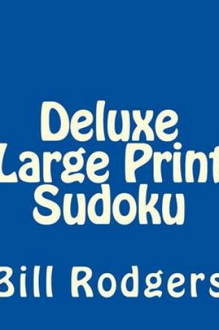 Cover of Deluxe Large Print Sudoku