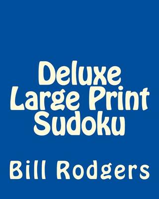 Book cover for Deluxe Large Print Sudoku