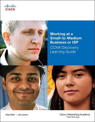 Book cover for Working at a Small-to-Medium Business or ISP, CCNA Discovery Learning Guide