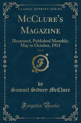 Book cover for McClure's Magazine, Vol. 37