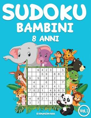 Book cover for Sudoku bambini 8 anni