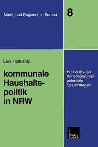 Cover of Kommunale Haushaltspolitik in NRW