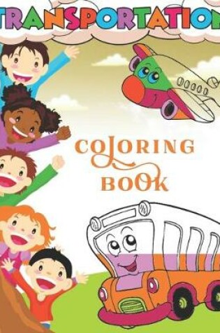 Cover of Transportation Coloring Book