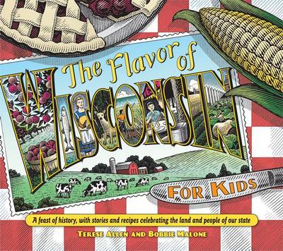 Book cover for Flavor of Wisconsin for Kids