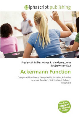 Cover of Ackermann Function