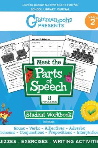 Cover of The Parts of Speech Workbook, Grade 2