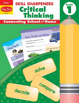 Cover of Skill Sharpeners: Critical Thinking, Grade 1 Workbook