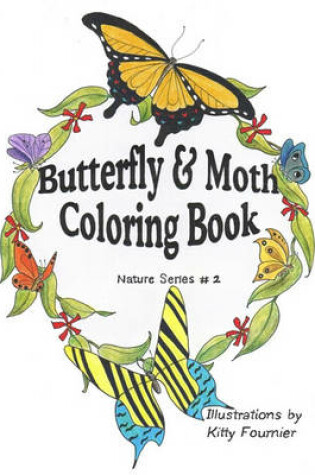 Cover of Butterflies and Moths Coloring Book