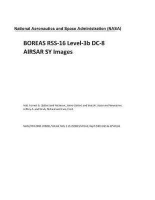 Book cover for Boreas Rss-16 Level-3b DC-8 Airsar Sy Images