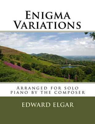 Book cover for Enigma Variations - for piano solo