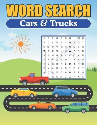 Book cover for Word Search Cars & Trucks