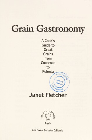 Cover of Grain Gastronomy