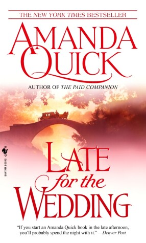 Book cover for Late for the Wedding