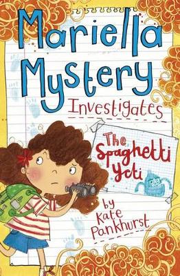 Book cover for Mariella Mystery Investigates the Spaghetti Yeti