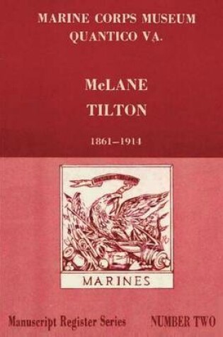 Cover of Register of McLane Tilton Papers 1861-1914