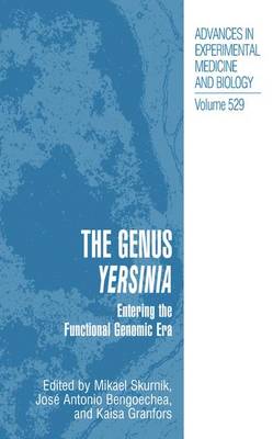 Book cover for The Genus Yersinia