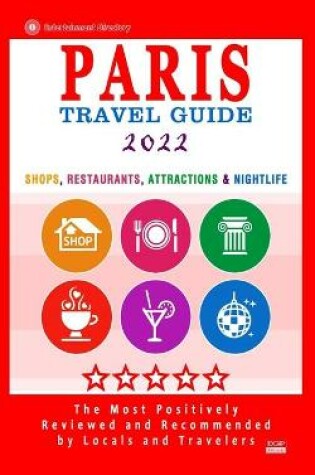 Cover of Paris Travel Guide 2022