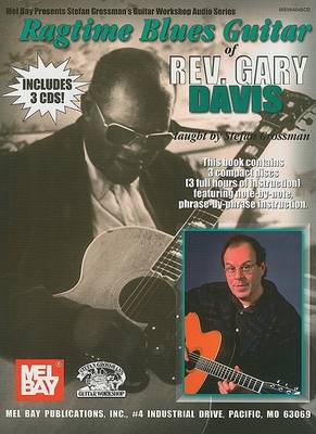 Book cover for Ragtime Blues Guitar of Rev. Gary Davis