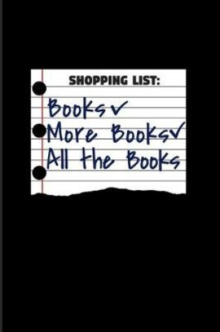 Cover of Shopping List Books More Book All The Books