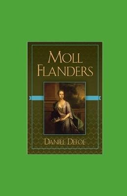 Book cover for Moll Flanders illutstrated