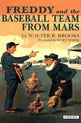 Book cover for Freddy and the Baseball Team from Mars