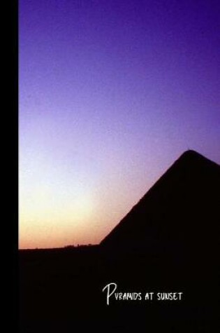 Cover of Pyramids at sunset