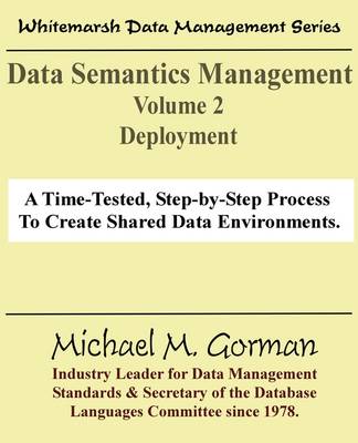 Book cover for Data Semantics Management, Volume 2, Deployment