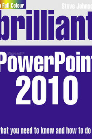 Cover of Brilliant PowerPoint 2010