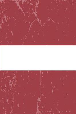 Book cover for Latvia Flag Journal