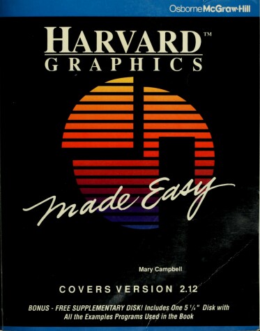 Book cover for Harvard Graphics Made Easy