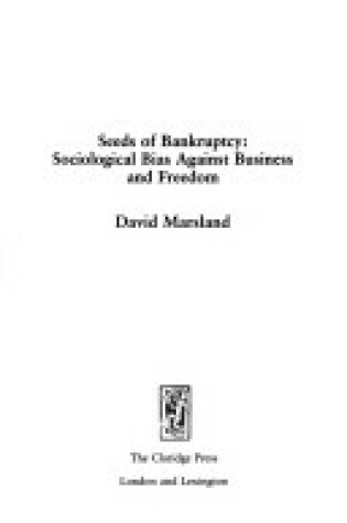Cover of Seeds of Bankruptcy