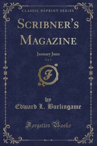 Cover of Scribner's Magazine, Vol. 5