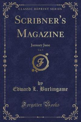 Book cover for Scribner's Magazine, Vol. 5