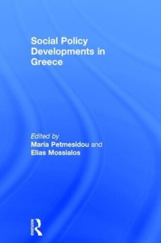 Cover of Social Policy Developments in Greece