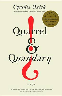 Book cover for Quarrel & Quandary: Essays