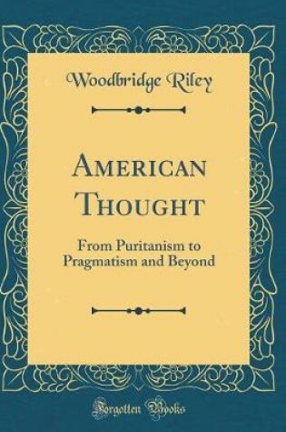 Cover of American Thought