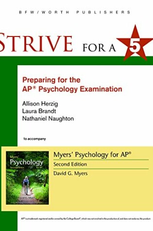 Cover of Strive for 5: Preparing for the AP Psychology Examination