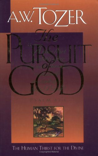 Book cover for The Pursuit of God