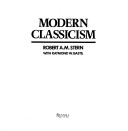 Book cover for Modern Classicism