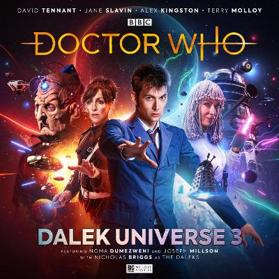 Book cover for The Tenth Doctor Adventures: Dalek Universe 3 (Limited Vinyl Edition)