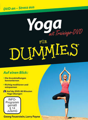 Book cover for Yoga für Dummies mit Video-DVD