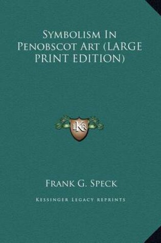 Cover of Symbolism in Penobscot Art