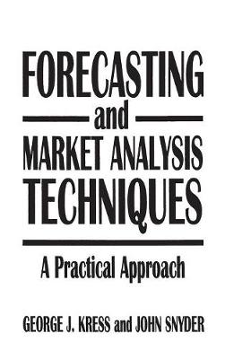 Book cover for Forecasting and Market Analysis Techniques