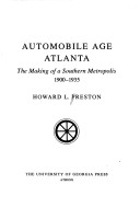 Book cover for Automobile Age Atlanta