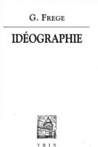 Cover of L'Ideographie