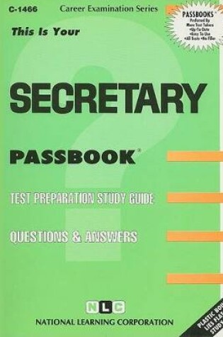 Cover of Secretary