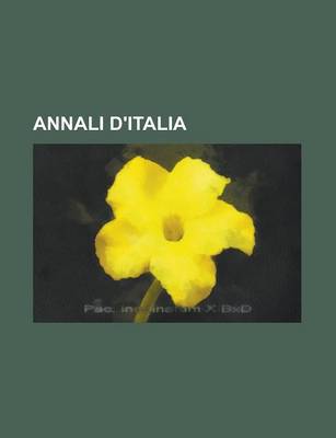 Book cover for Annali D'Italia