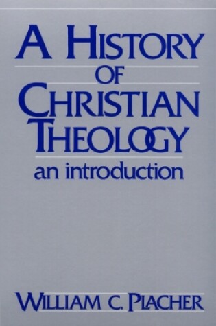 Cover of A History of Christian Theology