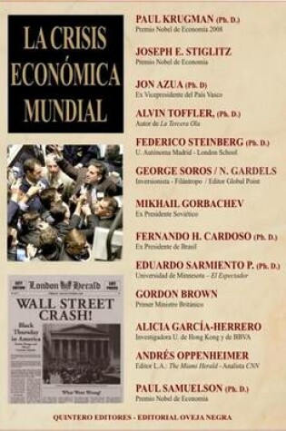 Cover of La Crisis Economica Mundial
